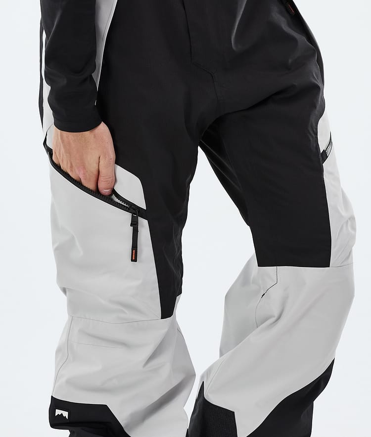 Montec Dozer Snowboardbukse Herre Light Grey/Black, Image 6 of 6