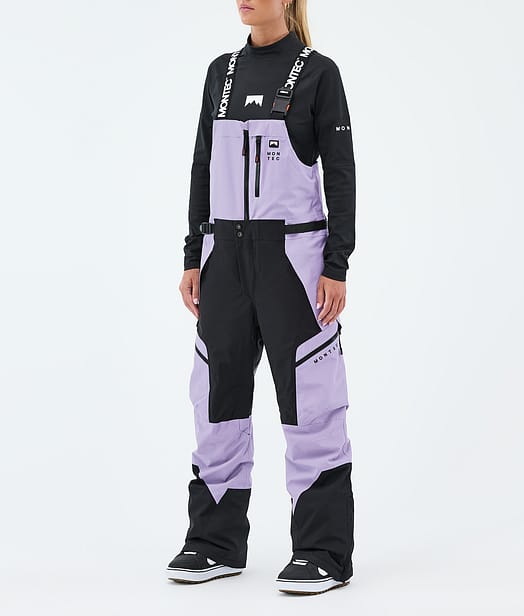 Montec Dozer W Snowboardbukse Dame Faded Violet/Black