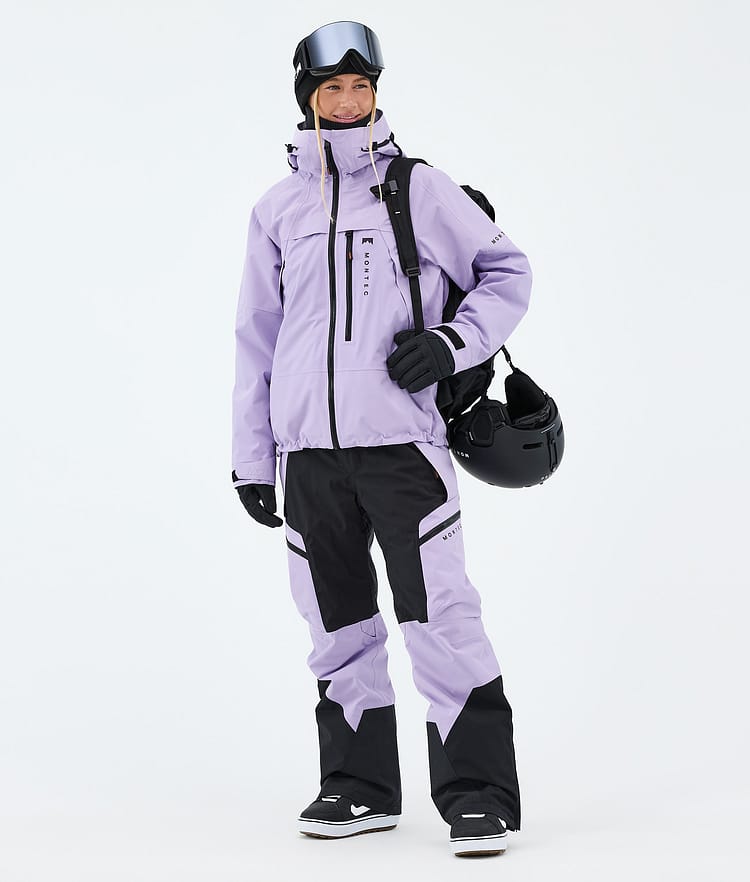 Montec Dozer W Snowboardbukse Dame Faded Violet/Black, Image 2 of 7