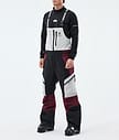 Montec Dozer Skibukse Herre Light Grey/Black/Burgundy