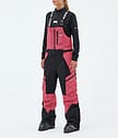 Montec Dozer W Skibukse Dame Light Red/Black