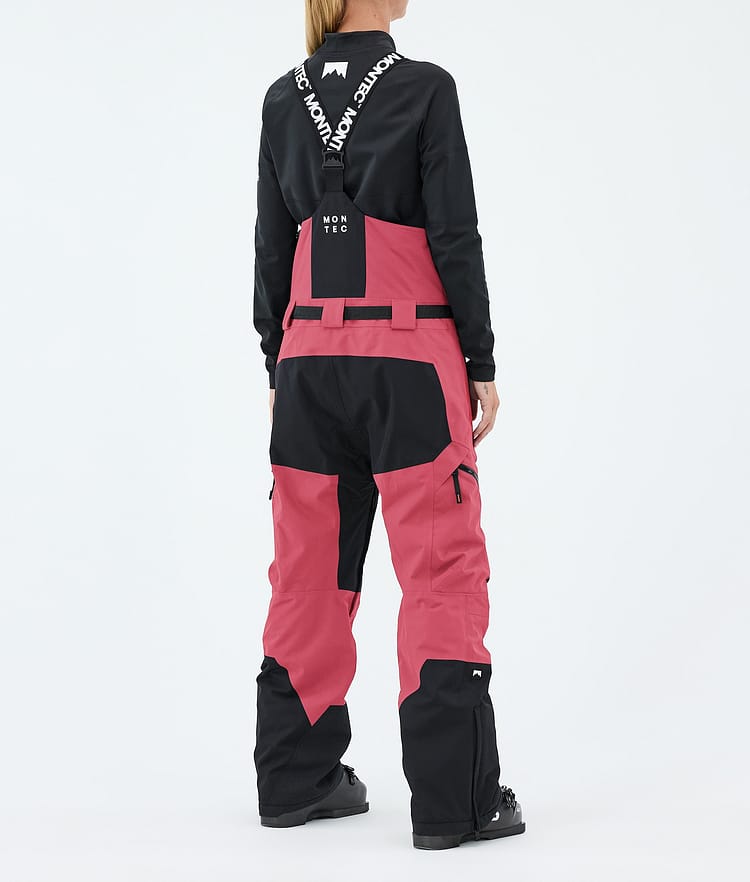 Montec Dozer W Skibukse Dame Light Red/Black, Image 4 of 7