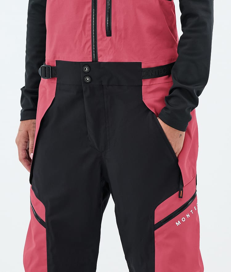 Montec Dozer W Snowboardbukse Dame Light Red/Black, Image 5 of 7