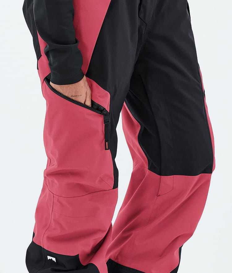 Montec Dozer W Snowboardbukse Dame Light Red/Black, Image 7 of 7