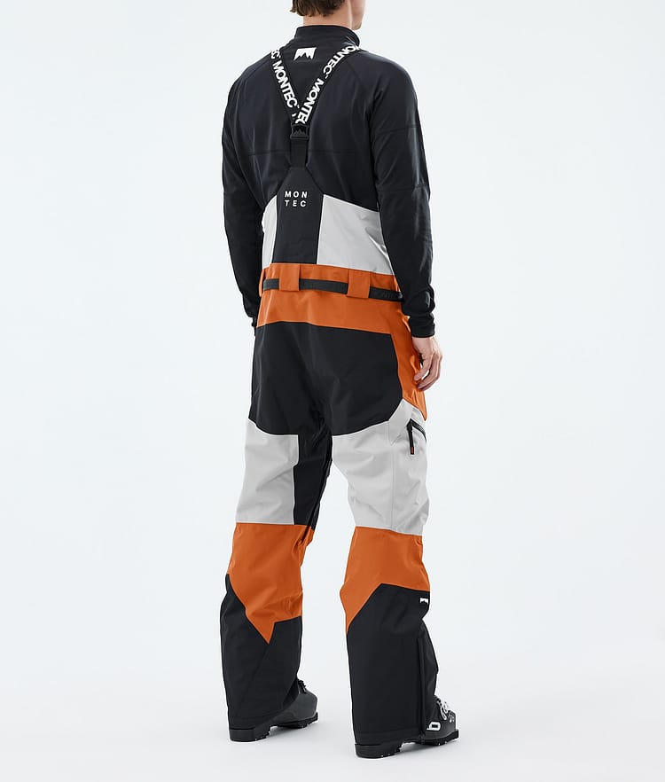 Montec Dozer Skibukse Herre Light Grey/Black/Burned Orange, Image 3 of 6