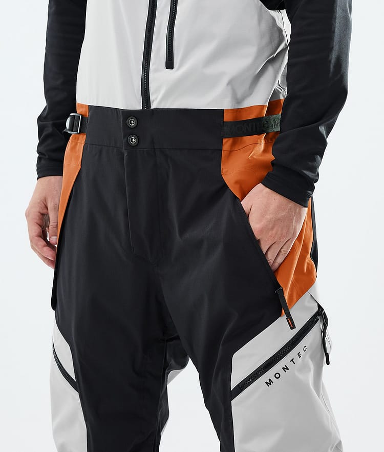 Montec Dozer Skibukse Herre Light Grey/Black/Burned Orange, Image 4 of 6