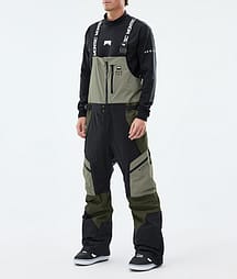 Montec Dozer Snowboardbukse Herre Greenish/Black/Olive Green
