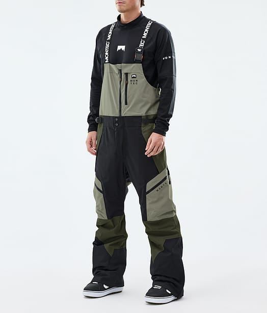 Montec Dozer Snowboardbukse Herre Greenish/Black/Olive Green