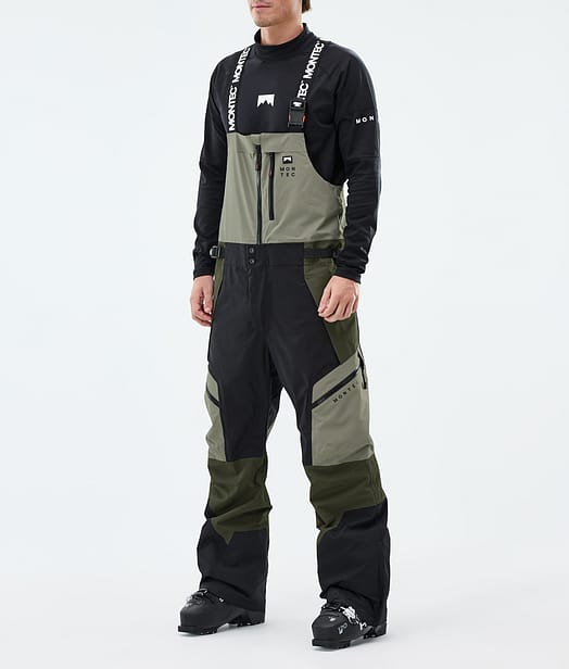Montec Dozer Skibukse Herre Greenish/Black/Olive Green