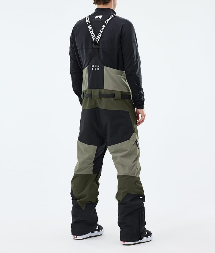 Montec Dozer Snowboardbukse Herre Greenish/Black/Olive Green, Image 3 of 6