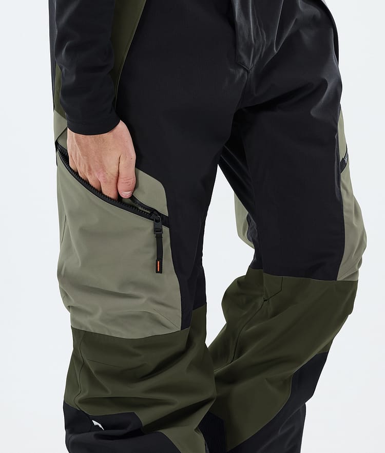 Montec Dozer Snowboardbukse Herre Greenish/Black/Olive Green, Image 6 of 6