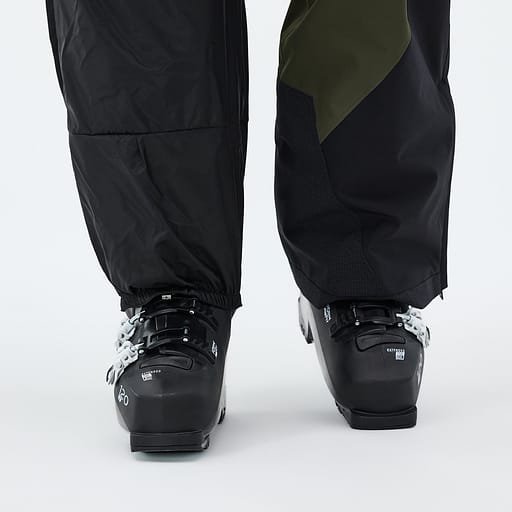 Elastiske snøgamasjer.