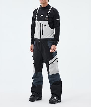 Montec Dozer Skibukse Light Grey/Black/Metal Blue
