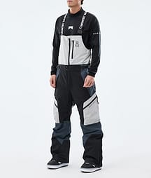 Montec Dozer Snowboardbukse Herre Light Grey/Black/Metal Blue