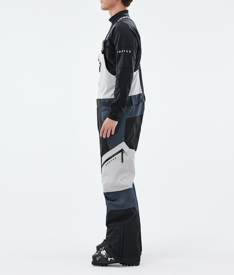 Montec Dozer Skibukse Herre Light Grey/Black/Metal Blue, Image 2 of 6