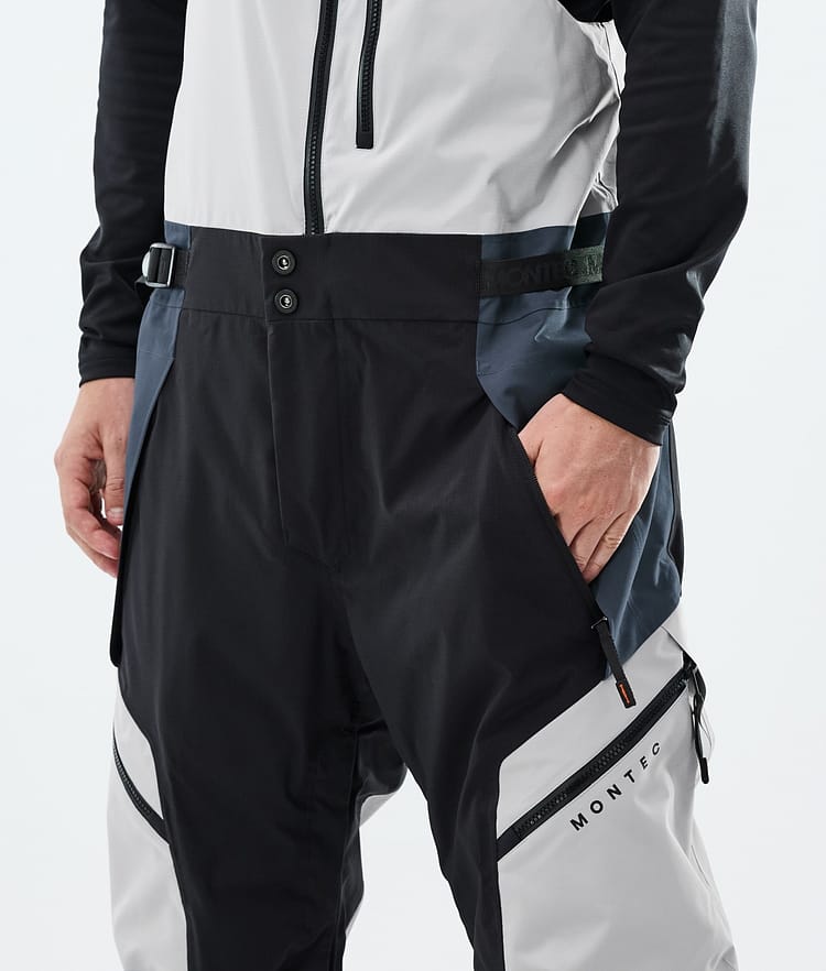 Montec Dozer Skibukse Herre Light Grey/Black/Metal Blue, Image 4 of 6