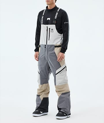 Montec Dozer Snowboardbukse Light Grey/Light Pearl/Sand