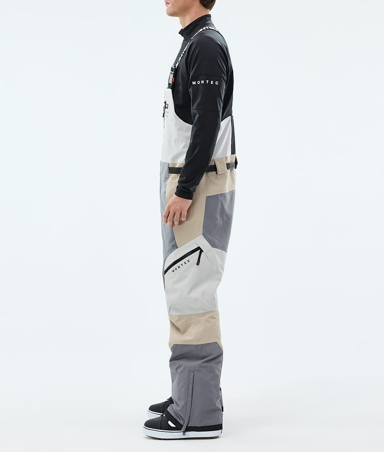 Montec Dozer Snowboardbukse Herre Light Grey/Light Pearl/Sand, Image 2 of 6