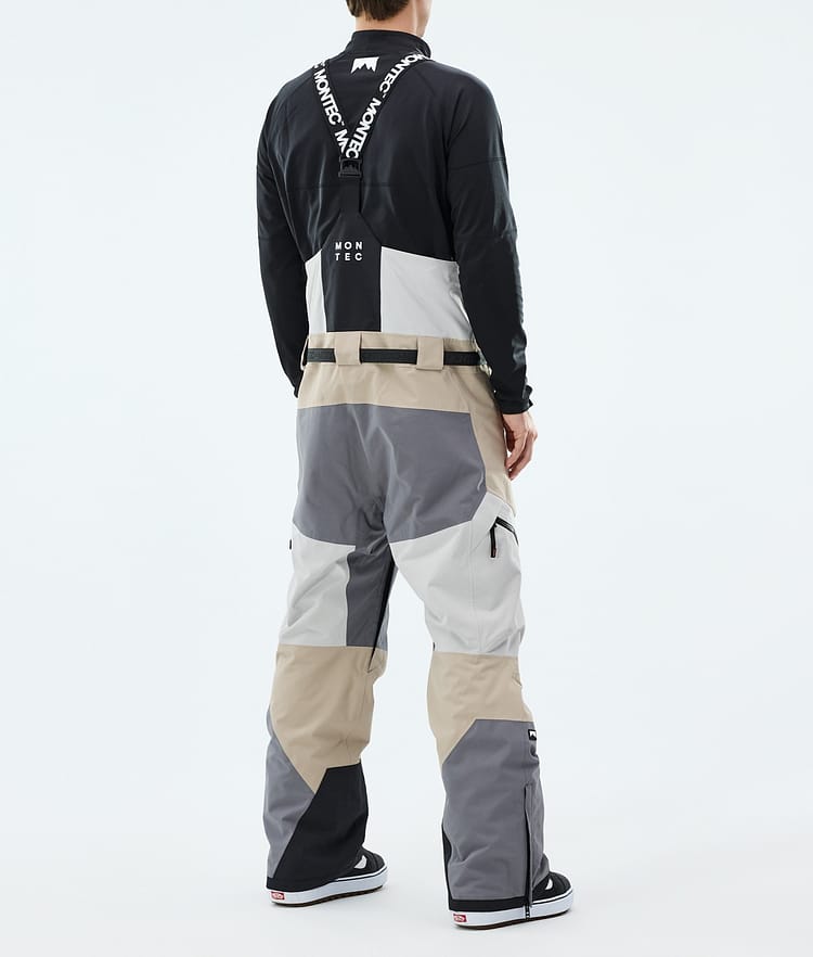Montec Dozer Snowboardbukse Herre Light Grey/Light Pearl/Sand, Image 3 of 6