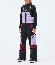 Montec Dozer W Snowboardbukse Dame Faded Violet/Black/Burgundy