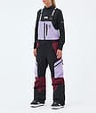 Montec Dozer W Snowboardbukse Dame Faded Violet/Black/Burgundy