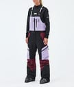 Montec Dozer W Skibukse Dame Faded Violet/Black/Burgundy