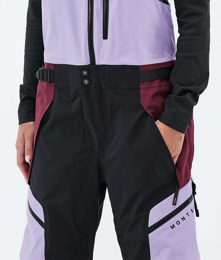 Montec Dozer W Skibukse Dame Faded Violet/Black/Burgundy, Image 5 of 7