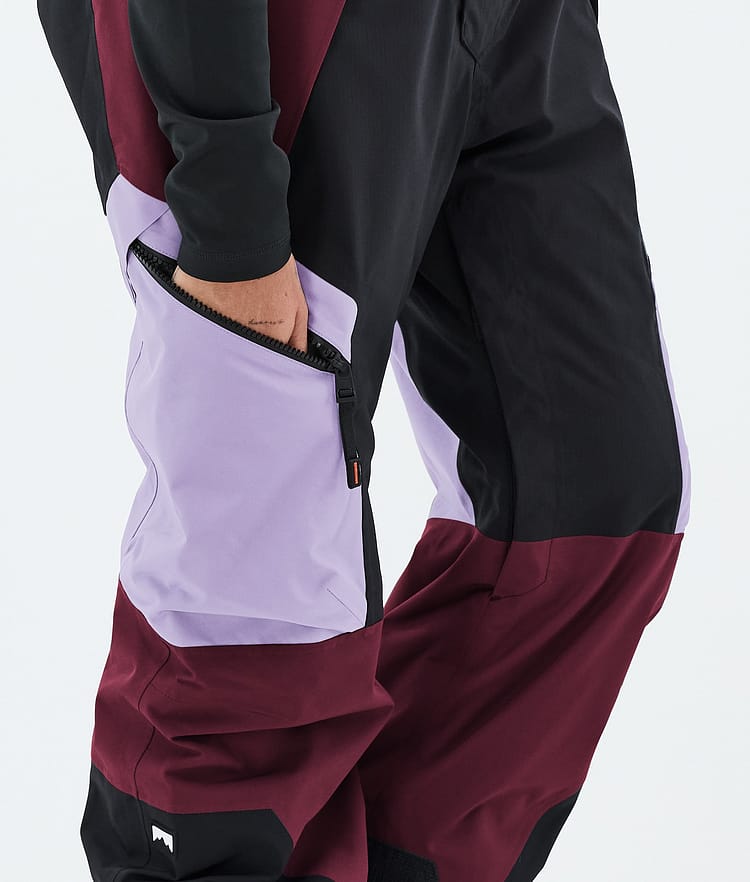 Montec Dozer W Skibukse Dame Faded Violet/Black/Burgundy, Image 7 of 7