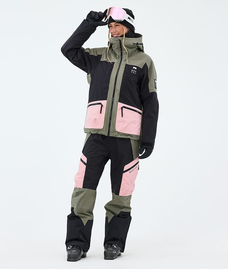 Montec Dozer W Skibukse Dame Soft Pink/Greenish/Black, Image 2 of 7