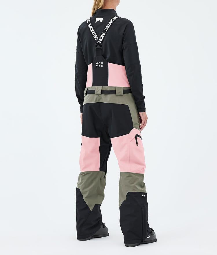 Montec Dozer W Skibukse Dame Soft Pink/Greenish/Black, Image 4 of 7