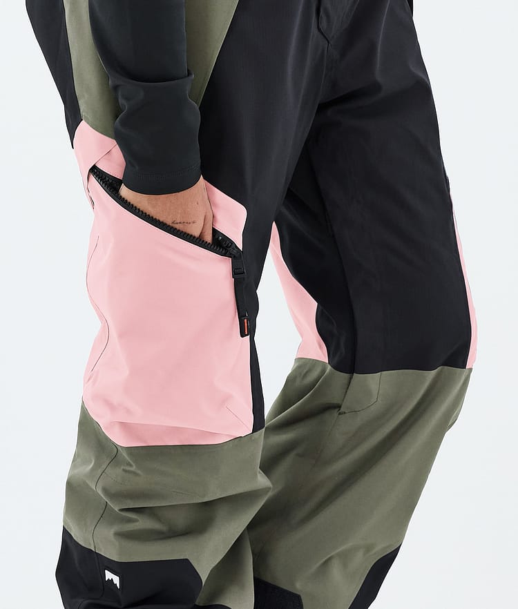 Montec Dozer W Skibukse Dame Soft Pink/Greenish/Black, Image 7 of 7