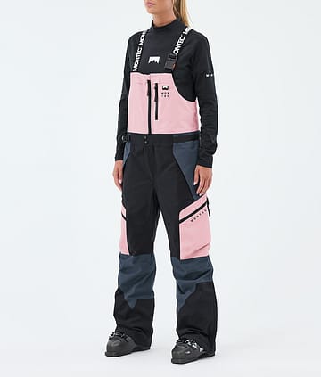 Montec Dozer W Skibukse Soft Pink/Black/Metal Blue