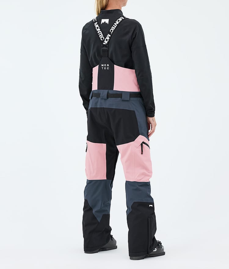 Montec Dozer W Skibukse Dame Soft Pink/Black/Metal Blue, Image 4 of 7