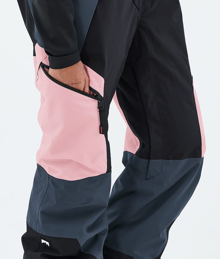Montec Dozer W Snowboardbukse Dame Soft Pink/Black/Metal Blue, Image 7 of 7