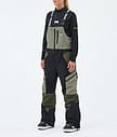 Montec Dozer W Snowboardbukse Dame Greenish/Black/Olive Green