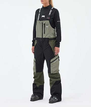 Montec Dozer W Skibukse Greenish/Black/Olive Green