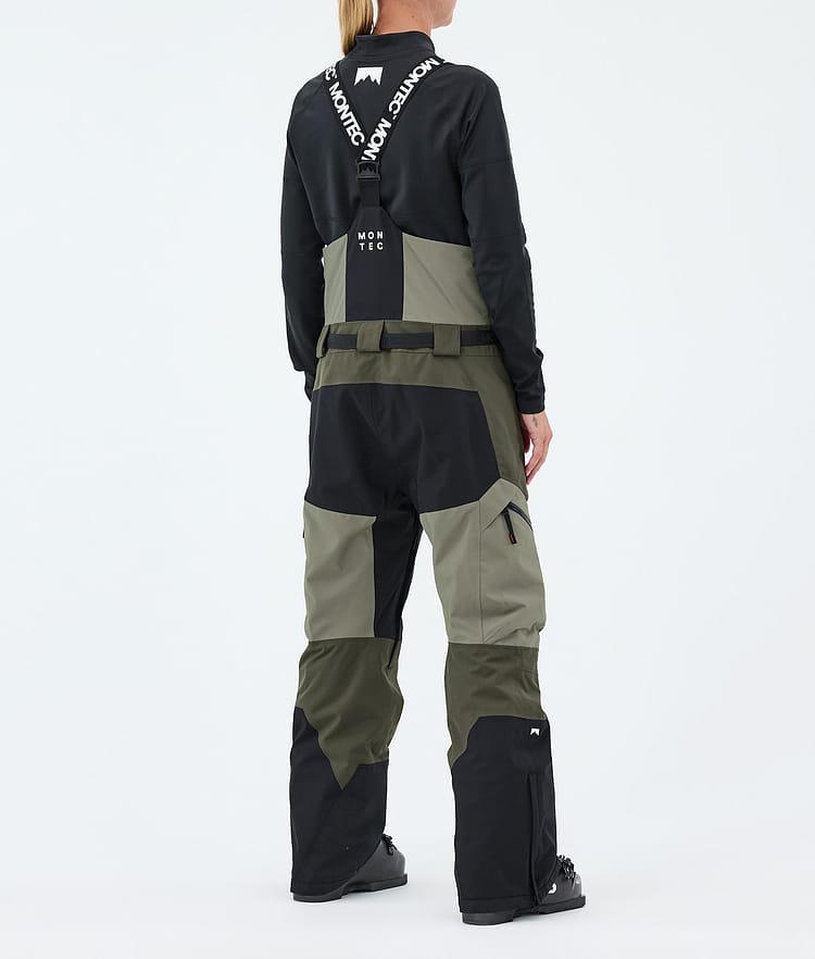 Montec Dozer W Skibukse Dame Greenish/Black/Olive Green, Image 4 of 7