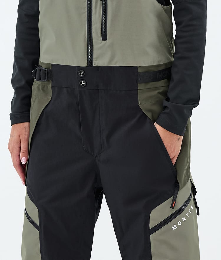 Montec Dozer W Snowboardbukse Dame Greenish/Black/Olive Green, Image 5 of 7