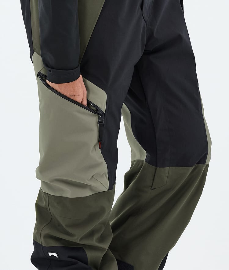 Montec Dozer W Snowboardbukse Dame Greenish/Black/Olive Green, Image 7 of 7