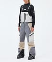 Montec Dozer W Skibukse Dame Light Grey/Light Pearl/Sand
