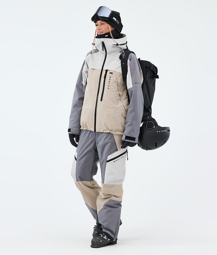 Montec Dozer W Skibukse Dame Light Grey/Light Pearl/Sand, Image 2 of 7