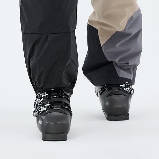 Elastiske snøgamasjer.