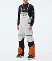 Montec Arch Snowboardbukse Herre Light Grey/Black/Burned Orange