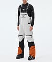 Montec Arch Skibukse Herre Light Grey/Black/Burned Orange