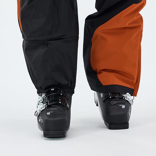 Elastiske snøgamasjer.