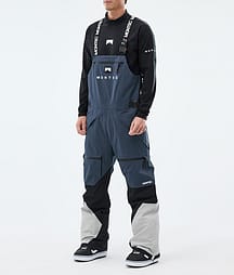 Montec Arch Snowboardbukse Herre Metal Blue/Black/Light Grey