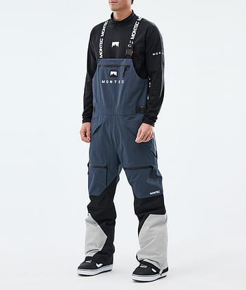 Montec Arch Snowboardbukse Metal Blue/Black/Light Grey