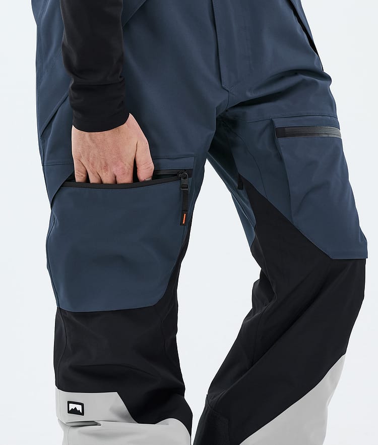 Montec Arch Snowboardbukse Herre Metal Blue/Black/Light Grey, Image 6 of 6