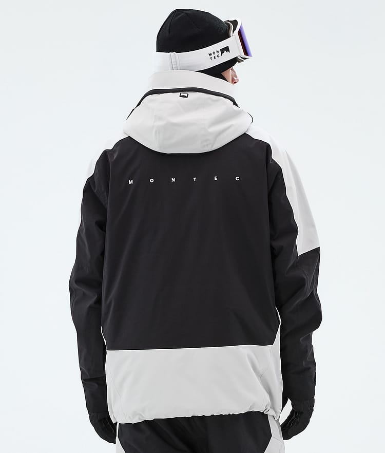 Montec Morpheus Skijakke Herre Light Grey/Black, Image 6 of 9