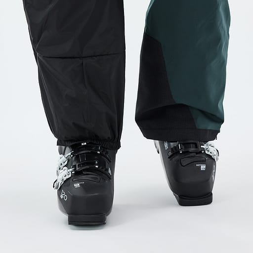 Elastiske snøgamasjer.
